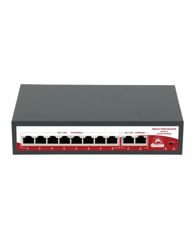 SR-PS0820GBL. Коммутатор с питанием по PoE. SarmatT в Комсомольске-на-Амуре