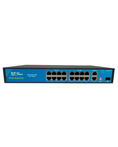 ST-S165POE PRO (версия 2). Сетевой PoE коммутатор. Space Technology в Комсомольске-на-Амуре