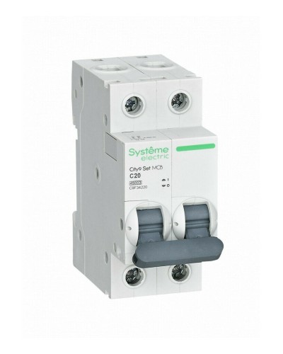 City9 Set 2P 20А 4.5kA С (C9F34220). Автоматический выключатель. Systeme Electric в Комсомольске-на-Амуре
