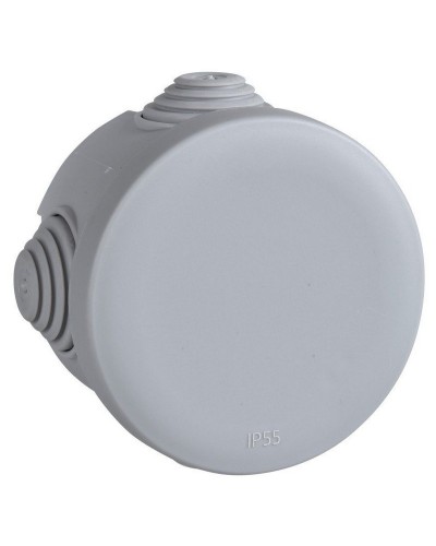 Коробка Ø60х40 распределительная открытой установки, IP55, 4 сальника (IMT35093). Коробка распределительная. Systeme Electric в Комсомольске-на-Амуре