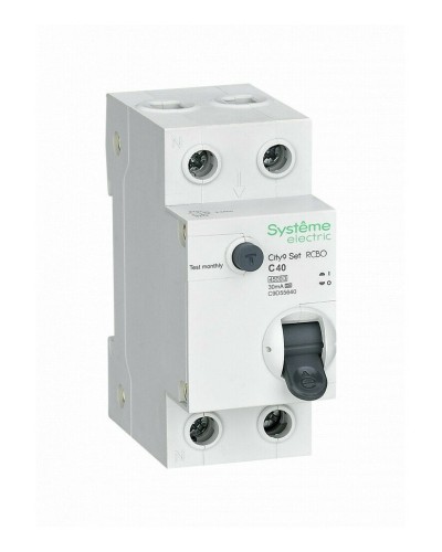 City9 Set 1P+N С 40А 4.5kA 30мА A 230В (C9D55640). Автоматический выключатель дифференциального тока. Systeme Electric в Комсомольске-на-Амуре