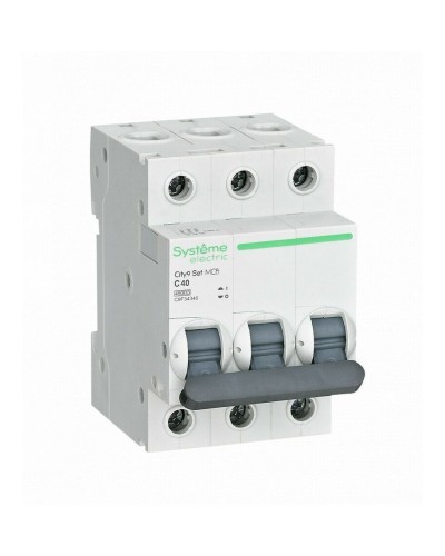 City9 Set 3P 40А 4.5kA С (C9F34340). Автоматический выключатель. Systeme Electric в Комсомольске-на-Амуре