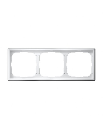 ArtGallery рамка 3-местная, белый (GAL000103). Рамка. Systeme Electric в Комсомольске-на-Амуре