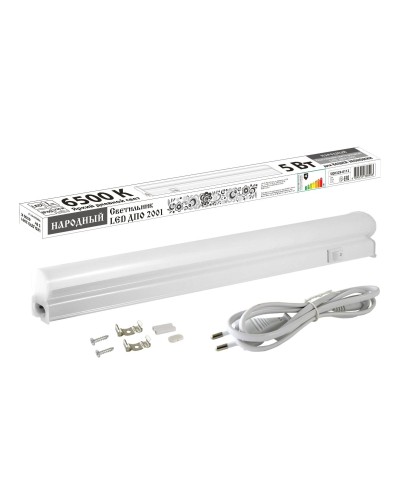 ДПО 2001 5 Вт, 6500К, IP40 (SQ0329-0112). Светильник LED. TDM ЕLECTRIC в Комсомольске-на-Амуре