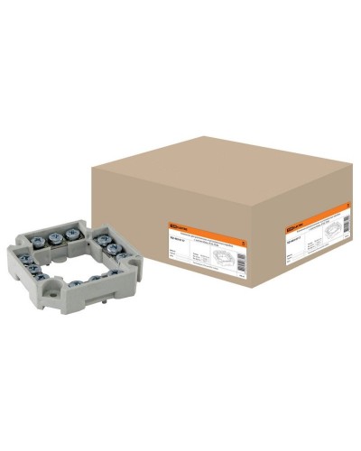 Клеммник для распаячных и установочных коробок с шагом 60мм, IP20, TDM (SQ1402-0117). Клеммник. TDM ЕLECTRIC в Комсомольске-на-Амуре