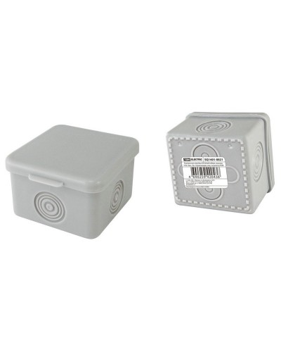 Коробка ОП 65х65х50мм, крышка, IP54, 4вх., без гермовводов (SQ1401-0821). Распаячная коробка. TDM ЕLECTRIC в Комсомольске-на-Амуре