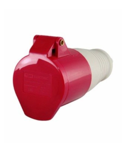 Розетка 224 переносная 3Р+РЕ 32А 380В IP44 (SQ0603-0013). Розетка. TDM ЕLECTRIC в Комсомольске-на-Амуре