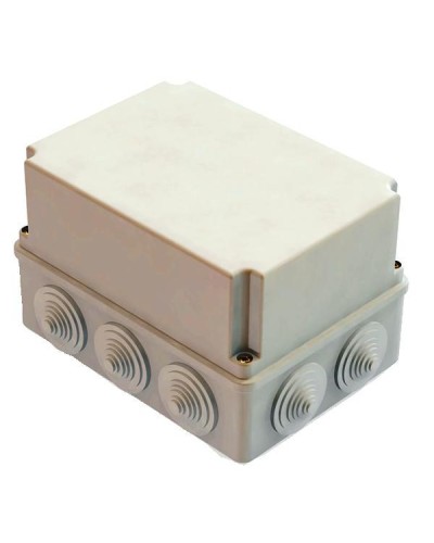 Коробка ОП 190х140х120мм, крышка, IP44, 10 гермовводов (SQ1401-1245). Распаячная коробка. TDM ЕLECTRIC в Комсомольске-на-Амуре