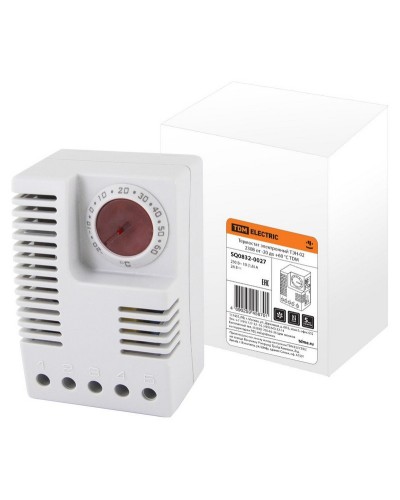 Термостат электронный ТЭН-02 230В (SQ0832-0027). Термостат. TDM ЕLECTRIC в Комсомольске-на-Амуре