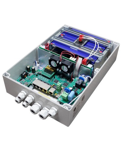 Tfortis PSW-1G4F UPS. Коммутатор с питанием по PoE. TFortis в Комсомольске-на-Амуре