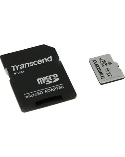 TS32GUSD300S-A. Карта памяти microSDXC, 32 ГБ, Class 10. TRANSCEND в Комсомольске-на-Амуре