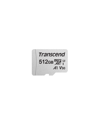 TS512GUSD300S-A. Карта памяти microSDXC, 512 ГБ, Class 10. TRANSCEND в Комсомольске-на-Амуре