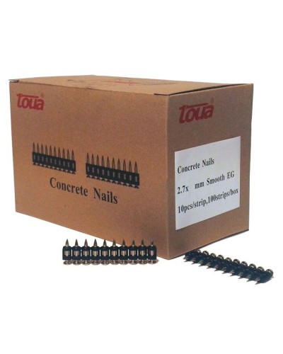 Гвоздь 2.7x30 smooth EG (1000 шт./уп.) (2730smoothEG). Гвозди универсальные. Toua в Комсомольске-на-Амуре