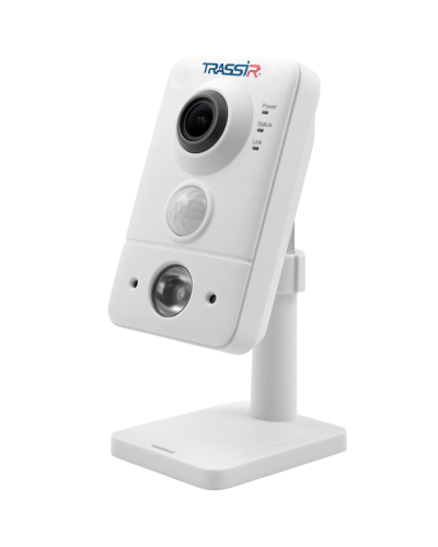 TR-D7121IR1W v2 2.8. Видеокамера IP компактная. Trassir в Комсомольске-на-Амуре