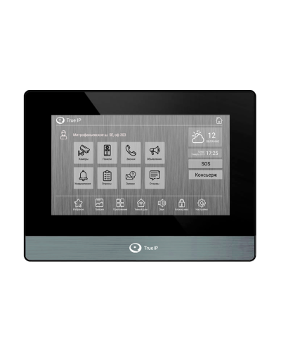TI-4107AB. Монитор IP-видеодомофона цветной. True-IP в Комсомольске-на-Амуре