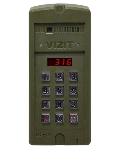 БВД-316F. Вызывная панель аудиодомофона. VIZIT в Комсомольске-на-Амуре