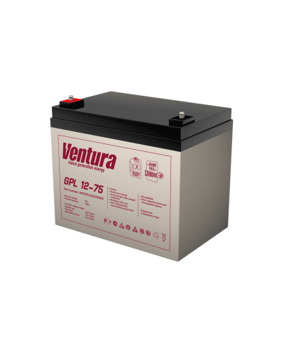 Ventura GPL 12-75. Аккумулятор герметичный свинцово-кислотный. Ventura в Комсомольске-на-Амуре