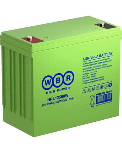 WBR HRL12560W. Аккумулятор герметичный свинцово-кислотный. WBR в Комсомольске-на-Амуре