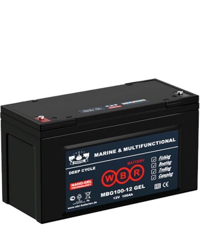 WBR MBG100-12. Аккумулятор герметичный свинцово-кислотный. WBR в Комсомольске-на-Амуре