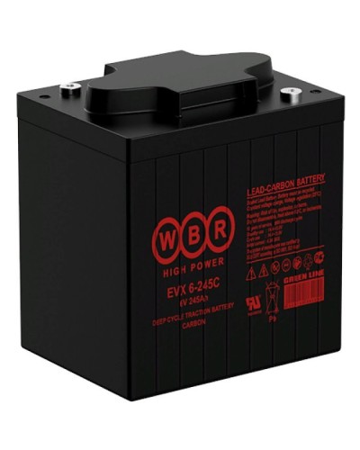 WBR EVX6-245C. Аккумулятор герметичный свинцово-кислотный. WBR в Комсомольске-на-Амуре