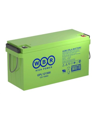 WBR GPL121500A. Аккумулятор герметичный свинцово-кислотный. WBR в Комсомольске-на-Амуре