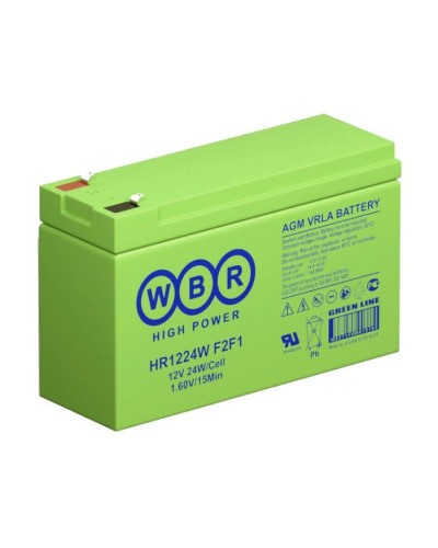 WBR HR1224W F2F1. Аккумулятор герметичный свинцово-кислотный. WBR в Комсомольске-на-Амуре