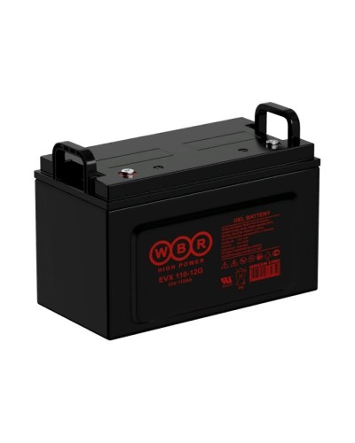 WBR EVX110-12G. Аккумулятор герметичный свинцово-кислотный. WBR в Комсомольске-на-Амуре