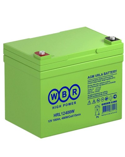 WBR HRL12400W. Аккумулятор герметичный свинцово-кислотный. WBR в Комсомольске-на-Амуре