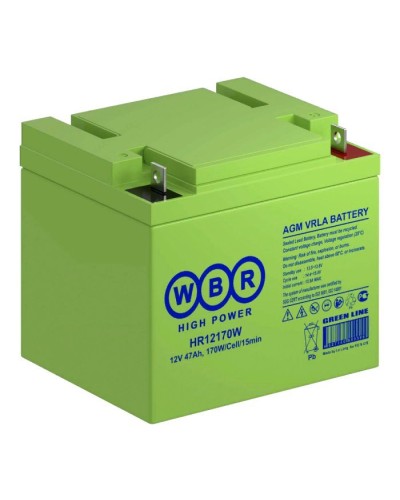 WBR HR12170W. Аккумулятор герметичный свинцово-кислотный. WBR в Комсомольске-на-Амуре