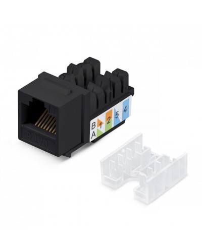 WR-KJ-RJ45-C5E-90-SW-BK. Вставка Keystone Jack RJ-45. WRLine в Комсомольске-на-Амуре