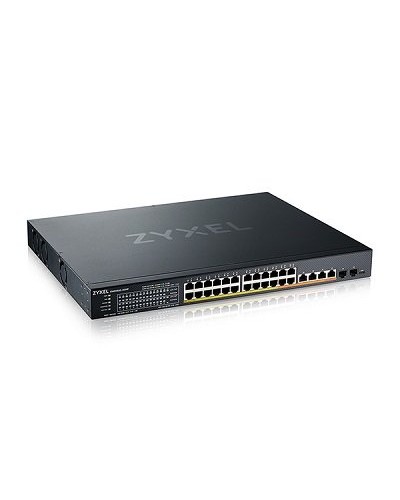 XMG1930-30HP-ZZ0101F. Гибридный мультигигабитный Smart L2+ коммутатор. ZYXEL в Комсомольске-на-Амуре