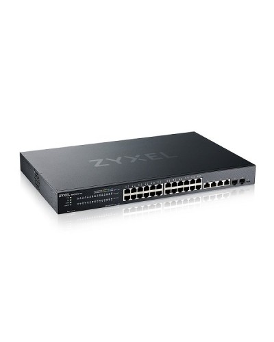 XMG1930-30-ZZ0101F. Гибридный мультигигабитный Smart L2+ коммутатор. ZYXEL в Комсомольске-на-Амуре