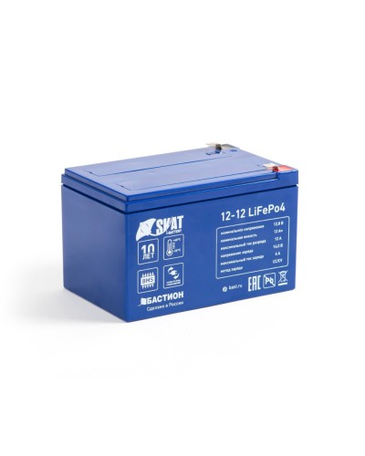 Skat i-Battery 12-12 LiFePo4 (646). Li-Ion аккумулятор. Бастион в Комсомольске-на-Амуре