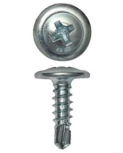 Саморез с пресс-шайбой 4.2х25 со сверлом (200 шт) (CM274025). Саморез с пресс-шайбой. ДКС в Комсомольске-на-Амуре