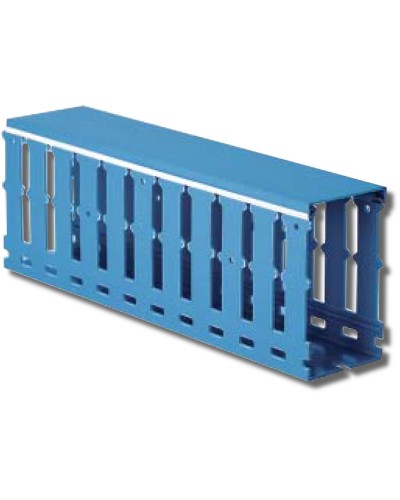 Короб перфорированный, синий RL12 25x80 (01137RL): Короб перфорированный в Комсомольске-на-Амуре