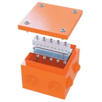Коробка FS 150х150х80 4P (FSK30410): Коробка ответвительная огнестойкая стальная