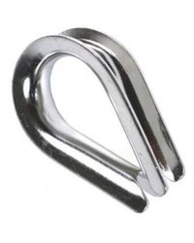 Коуш стальной оцинкованный под трос D4 (CM621004): Коуш в Комсомольске-на-Амуре