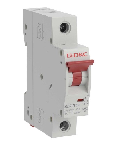 YON max MD63N 1P 20А 6кА C (MD63N-1PC20). Автоматический выключатель. ДКС в Комсомольске-на-Амуре