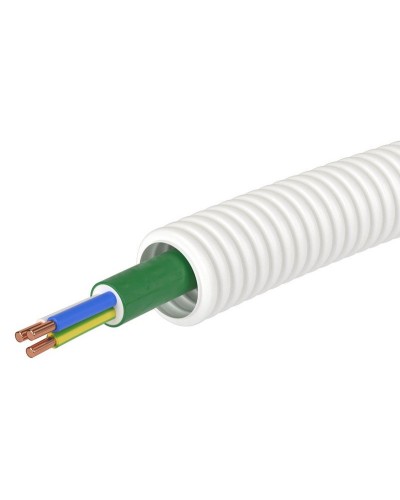 Труба ПЛЛ D20 + ППГнг(А)-HF 3х1,5 (ГОСТ+) (8L82050HF). Гофрошланг с кабелем. ДКС в Комсомольске-на-Амуре