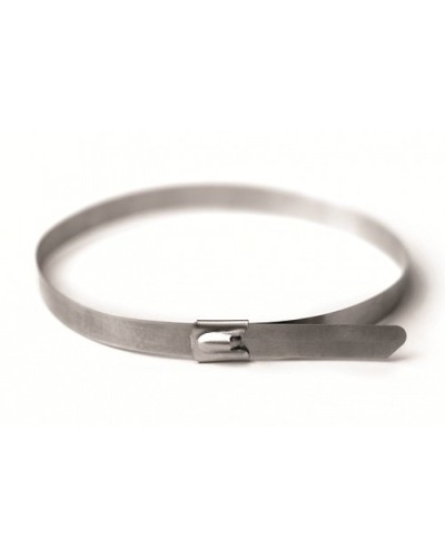 Хомут из нержавеющей стали AISI 316 8х600 (20 шт) (27616): Хомут из нержавеющей стали в Комсомольске-на-Амуре
