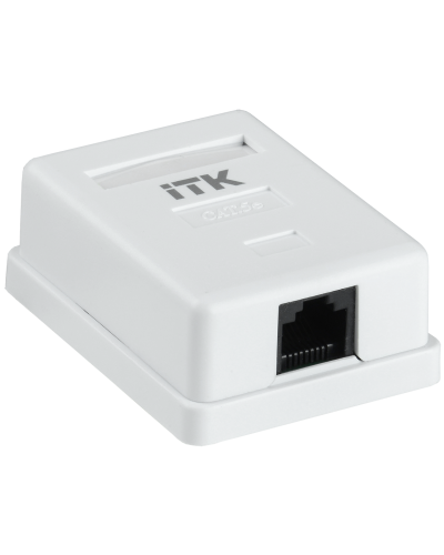 CS2-1C5EF-12-G. Настенная розетка RJ45. GENERICA в Комсомольске-на-Амуре