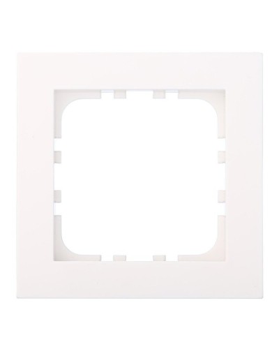 Рамка 1-постовая, белый LK80 FLAT (844104-1). Рамка. Экопласт в Комсомольске-на-Амуре