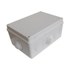 Коробка 3014 220х170х85, 10вых, IP55, серая (44014HF). Коробка монтажная. Экопласт