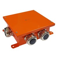 Коробка SMB165 металлическая 164х164х65, 5P (1,5-10 мм²) (56329). Коробка, огнестойкая. Экопласт