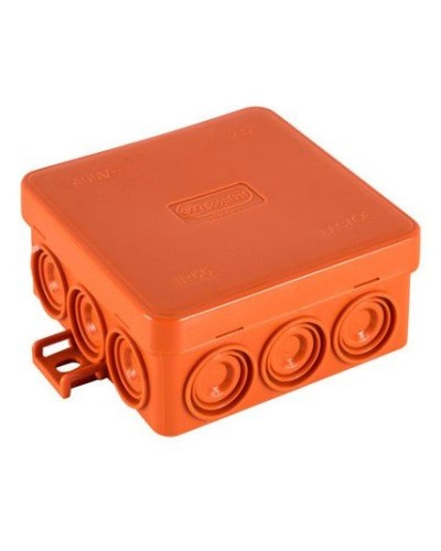 Коробка JBL085 85х85х38, 12 вых., 4P (0,15...6мм²) (43755HF): Коробка монтажная, огнестойкая, без галогена в Комсомольске-на-Амуре