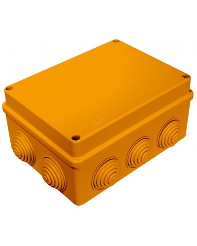 Коробка JBS150 150х110х70, 10 вых., 6P (1,5…4мм²) (43109HF). Коробка монтажная, огнестойкая, без галогена. Экопласт в Комсомольске-на-Амуре