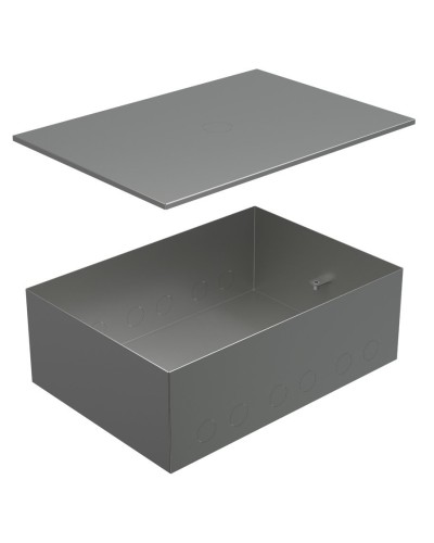 Коробка металлическая с крышкой для заливки в пол BOX/6-8 (70161): Коробка металлическая с крышкой для заливки в пол 249,6х167,6х75мм, для люков 70062, 70082 в Комсомольске-на-Амуре