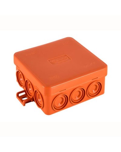 Коробка JBL085 85х85х38, 12 вых., 6P (0,15-6мм²) (43855HF): Коробка монтажная, огнестойкая, без галогена в Комсомольске-на-Амуре