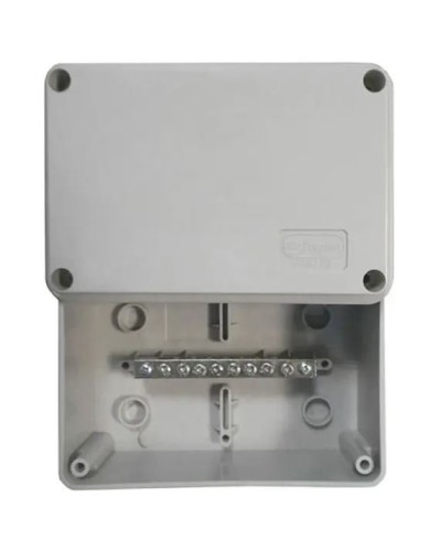 Коробка (КУП) JBS210 210х150х100, 8 вых, IP55 (44016KP): Коробка уравнивания потенциалов (КУП), 8х12мм,14 зажимов в Комсомольске-на-Амуре