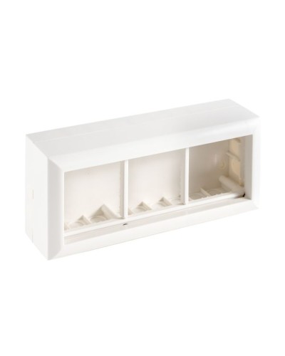 Коробка на 3 модуля для механизмов 45х45мм SM45/6 (72946): Коробка для механизмов в Комсомольске-на-Амуре